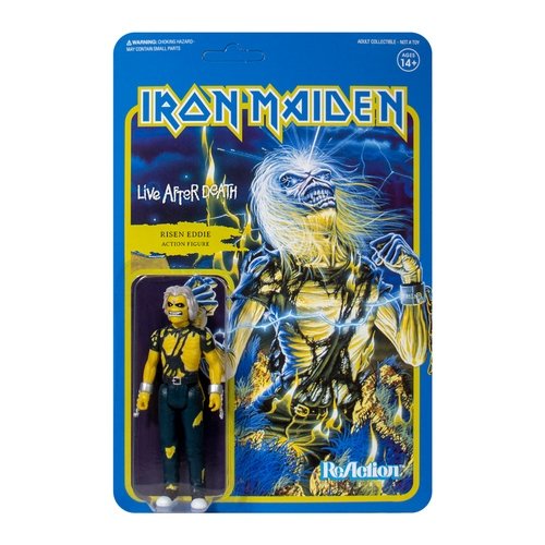 Iron Maiden - Live After Death (Risen Eddie) figure by Super7, produced by Funko. Front view.