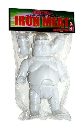 Iron Meat (white blanks) figure by Restore. Front view.