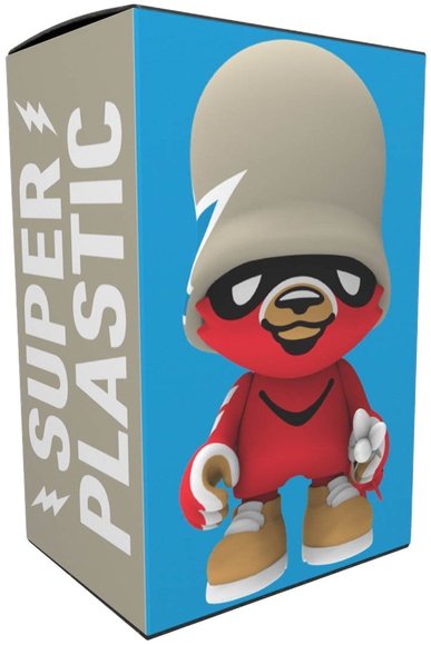 JankyTrooper figure by Flying Fortress, produced by Superplastic. Packaging.