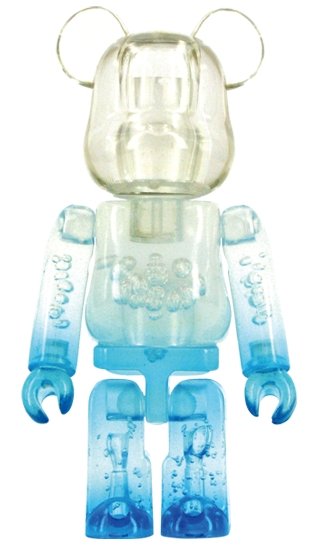 Jellybean - soda figure, produced by Medicom Toy. Front view.