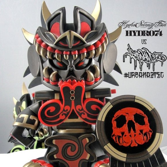 Jesse Hernandez x Hydro74 - Death Serpent Ghost (Chase) figure by Jesse Hernandez, produced by Kuso Vinyl. Front view.