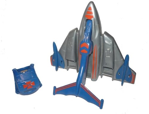 Jet Sled figure, produced by Mattel. Front view.