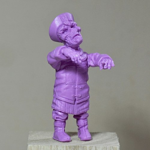 Jiangshi Acolyte (Pastel Purple) figure by Daniel Yu. Front view.