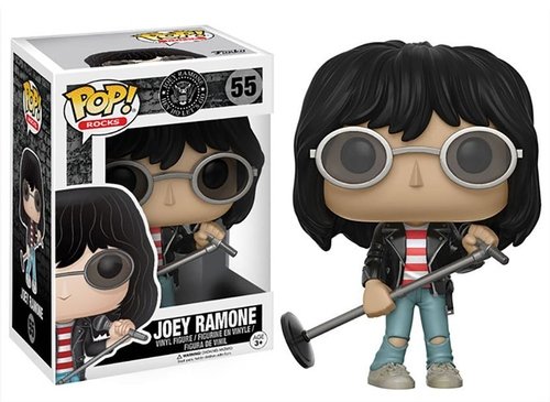 Ramones - Joey Ramone figure, produced by Funko. Packaging.