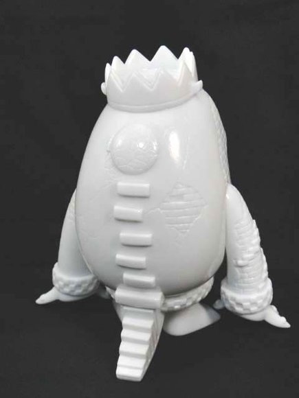 Kaijindoumei (Dream House Monster) - Mt White figure by Kaijin X Noriya Takeyama, produced by One-Up. Back view.