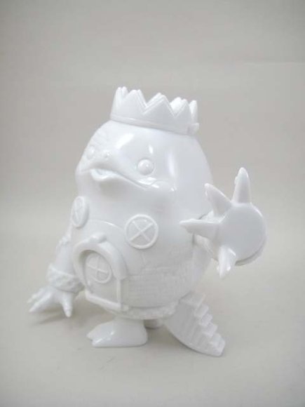 Kaijindoumei (Dream House Monster) - Mt White figure by Kaijin X Noriya Takeyama, produced by One-Up. Side view.
