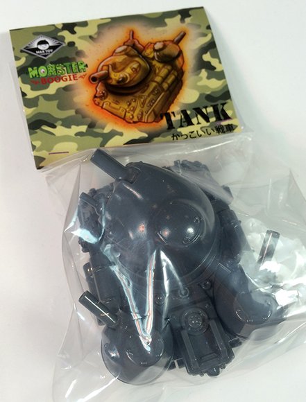 Kaiju Tank - Max Toy x Monster Boogie figure by Mark Nagata, produced by Max Toy Co.. Packaging.