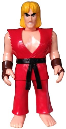 Ken figure by Capcom, produced by Dune. Front view.