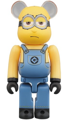 KEVIN by Despicable Me 3 BE@RBRICK 100% figure, produced by Medicom Toy. Front view.