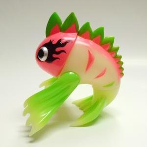 Kibunadon - One up. Exclusive figure by Teresa Chiba, produced by Max Toy Co.. Side view.