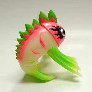 Kibunadon - One up. Exclusive figure by Teresa Chiba, produced by Max Toy Co.. Side view.