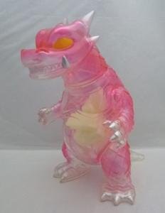 King Bop Dragon - Eater (GID Tanks) figure by Rumble Monsters, produced by Rumble Monsters. Side view.