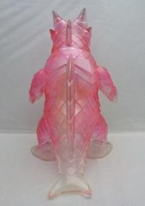 King Bop Dragon - Eater (GID Tanks) figure by Rumble Monsters, produced by Rumble Monsters. Back view.