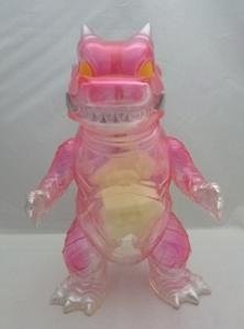 King Bop Dragon - Eater (GID Tanks) figure by Rumble Monsters, produced by Rumble Monsters. Front view.