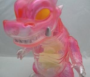 King Bop Dragon - Eater (GID Tanks) figure by Rumble Monsters, produced by Rumble Monsters. Detail view.