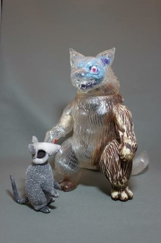 King Negora - Click-Clack Collaboration figure by Mark Nagata X Click- Crack, produced by Max Toy Co.. Front view.