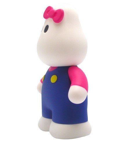 James Jarvis Hello Kitty - VCD No.170 figure by James Jarvis, produced by Medicom Toy. Side view.