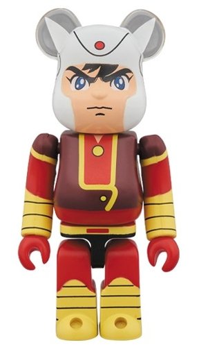 Kouji Kabuto BE@RBRICK 100% figure, produced by Medicom Toy. Front view.