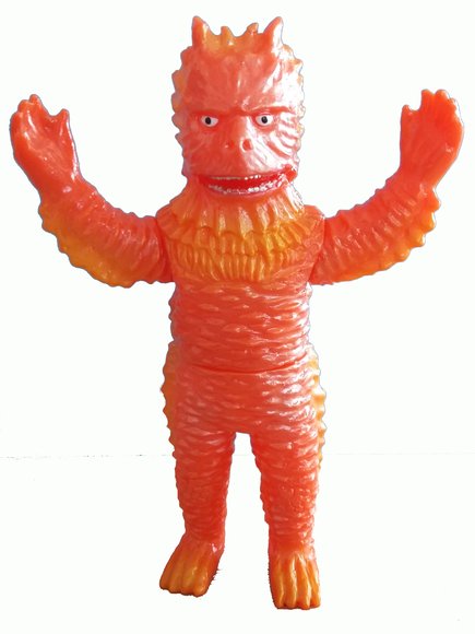 Lagon - Orange figure by Yamomark, produced by Yamomark. Front view.