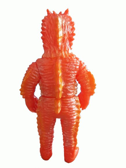 Lagon - Orange figure by Yamomark, produced by Yamomark. Back view.