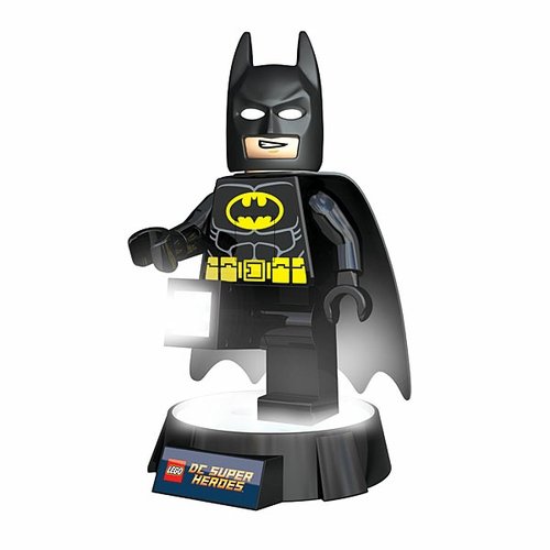 Lego Batman Torch figure, produced by Lego. Front view.