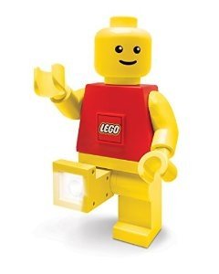 Lego LED Classic Torch figure, produced by Lego. Front view.
