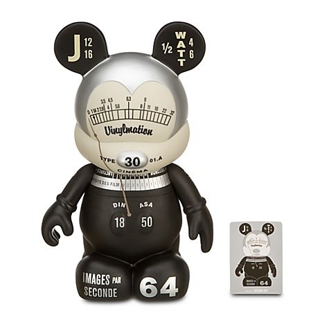 Light Meter figure by Susana Gay, produced by Disney. Front view.