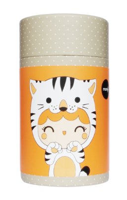 Lucky Tiger figure by Momiji, produced by Momiji. Packaging.