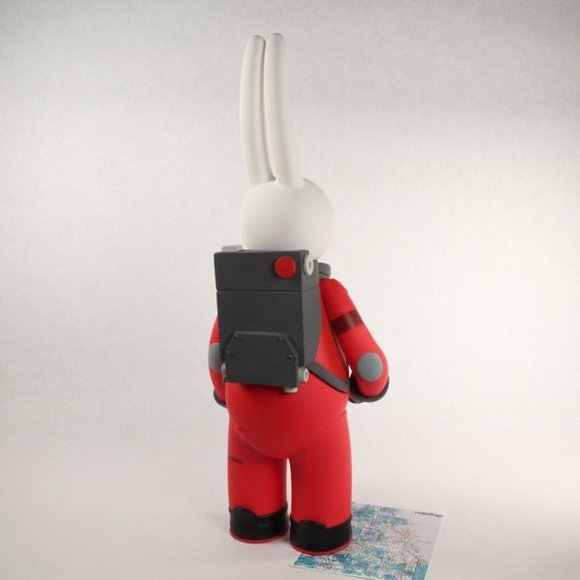 Astrolapin in Chicago - Rotofugi excl. figure by Mr. Clement. Back view.