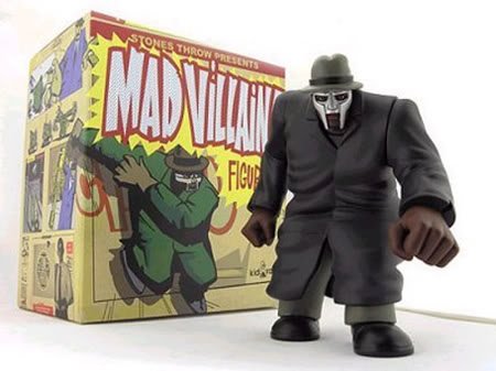 Madvillain figure by Stones Throw, produced by Kidrobot