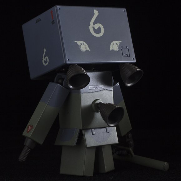 Ma.K.DANBOARD #001 S.A.F.S. figure by Enoki Tomohide, produced by Kaiyodo. Back view.