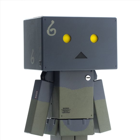 Ma.K.DANBOARD #001 S.A.F.S. figure by Enoki Tomohide, produced by Kaiyodo. Detail view.