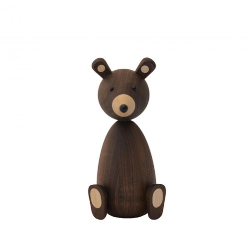 Mama Bear figure by Lucie Kaas, produced by Lucie Kaas. Front view.