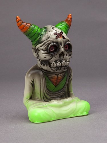 Marked for Dead Alavaka figure by Toby Dutkiewicz, produced by DevilS Head Productions. Front view.
