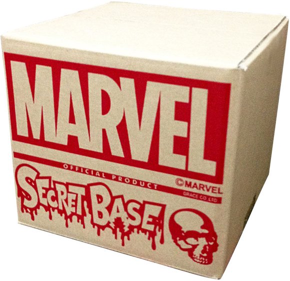 1/1 Skull Head - Marvel x Secret Base T-Shirt Set figure by Marvel, produced by Secret Base. Packaging.