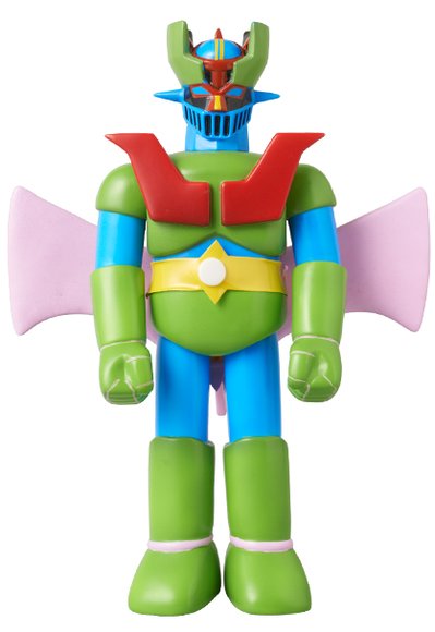 Mazinger Z (Retro ver. Cheap Homage) - Mandarake excl. figure by Go Nagai - Dynamic Planning, produced by Medicom Toy. Front view.
