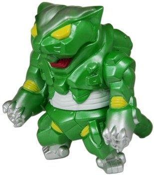 Mecha Nekoron MK3 - Refreshing Green figure by Mark Nagata, produced by Max Toy Co.. Front view.