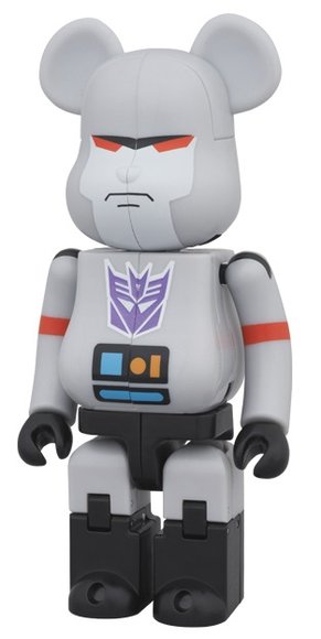 Megatron figure, produced by Medicom Toy X Takara Tomy. Front view.