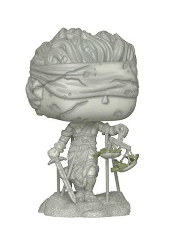 Metallica - Lady Justice (a.k.a. Doris) figure, produced by Funko. Front view.