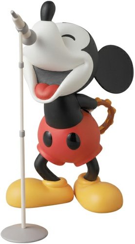Mickey Mouse (Singing Ver.) - VCD No.222 figure by Disney, produced by Medicom Toy. Front view.