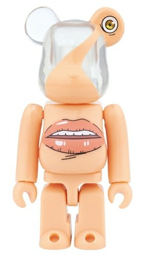 Migi BE@RBRICK figure, produced by Medicom Toy. Front view.