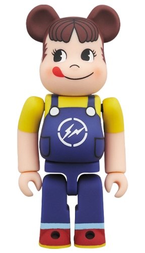 MILKY THE CONVENI PEKO BE@RBRICK 100% figure, produced by Medicom Toy. Front view.