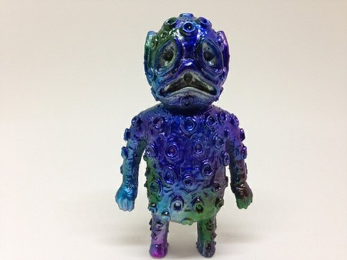 Mini Liquid Ooze figure by Blurble, produced by Blurbleone. Front view.