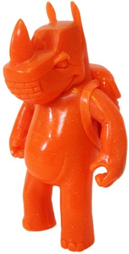 Mini Rumpus - Orange Juice figure by Scribe. Front view.