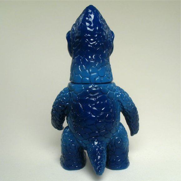 Mini Zagoran - Blue, Light Blue figure by Kiyoka Ikeda. Back view.
