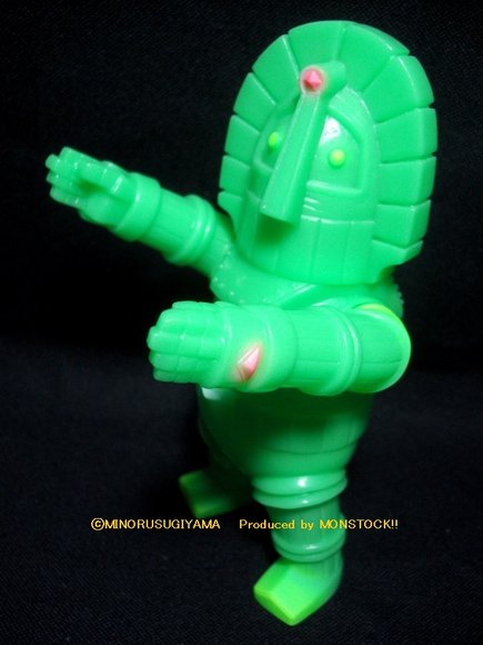 Moairobo (モアイロボ) - Monstock Color 2014 figure by Minoru Sugiyama, produced by Monstock. Front view.