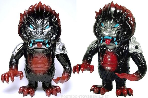 Mongolion - Original figure by LAmour Supreme, produced by Super7. Front view.