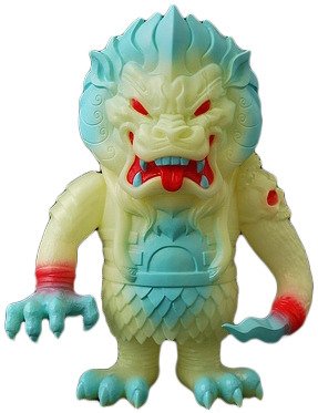Mongolion - SSSS GID figure by LAmour Supreme, produced by Super7. Front view.