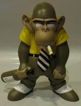 Monkey Boy  figure by Frank Cho, produced by Mindstyle. Front view.