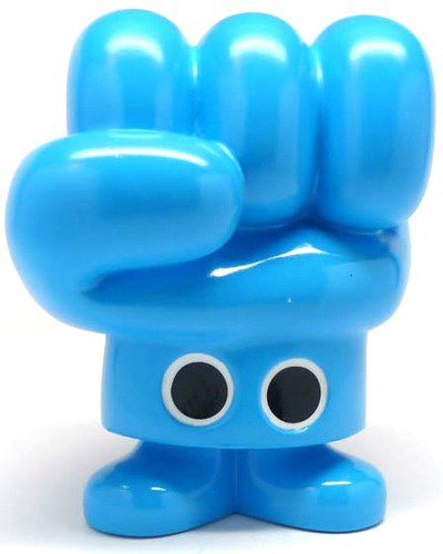 Mood Palmer - Blue Lagoon - Hand Painted figure by Superdeux, produced by Bigshot Toyworks. Front view.
